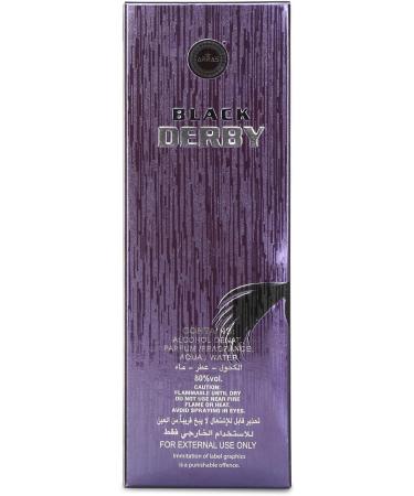 DJ Black Derby EDP Perfume for Men - 100ml | 24 Hours Long Lasting Fragrance | Eau de Parfum | Luxury Perfume | Sillage Perfume | Alluring Fragrance for Him - Buy Online on GoSupps.com