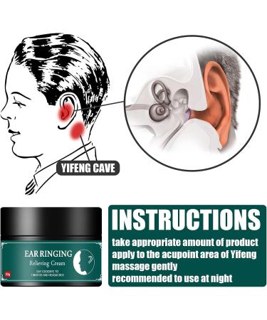 Tinnitus Relief Cream - Natural Herbal Formula for Ear Ringing & Pain Relief - Buy Online on GoSupps.com