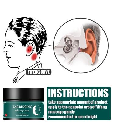 Ear Ringing Relief Cream | Natural Plant Ingredients | Tinnitus-Free Treatment | Instant Pain Relief | 30g - Buy Online on GoSupps.com