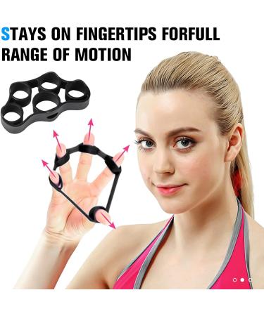 Juhumee Hand Trainer - Adjustable Forearm Workout Set (5-60 kg) | Strengthen Hands Fingers & Forearms | Ideal Finger Stretcher & Resistance Tool - Buy Online on GoSupps.com