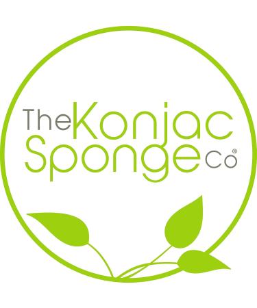 The Konjac Sponge Co Facial Puff Sponge Cleansing and Exfoliating with Antioxidant Green Tea - Deep Cleans Pores Cruelty-Free - Buy Online on GoSupps.com