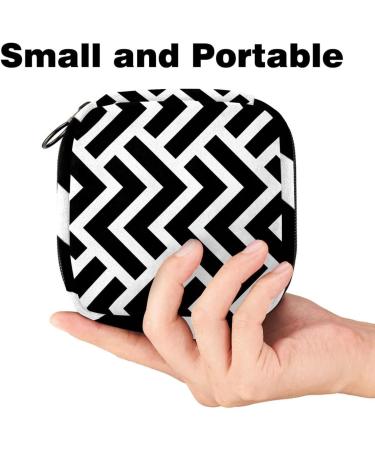 Portable Women's Menstrual Cup & Tampon Bags | Triangular Multi-Colored | Ideal for Teens - Buy Online on GoSupps.com