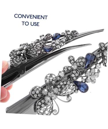 minkissy Hair Accessories Hair Clips Hair Barrettes Girls Hairpin Large Hair Clip Rhinestone Hairpins Large Hairpins Women Hairpin Hair Decoration Hair up Decorate Metal Women's - Buy Online on GoSupps.com