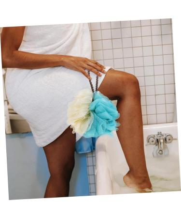 Healeved 5pcs Double Bathing Skin Scrubber - Premium Shower Sponge for Women | Loofah Bath Body Scrubber | Ideal for Soft Exfoliating Cleansing - 1 Count - Buy Online on GoSupps.com
