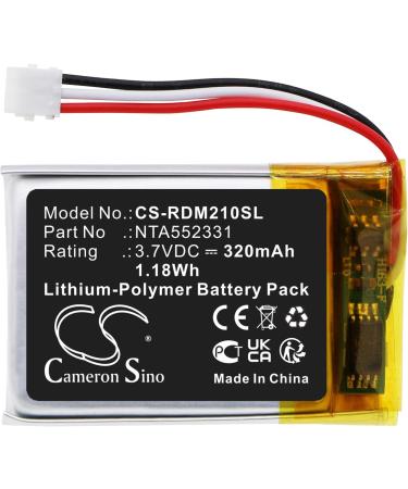 NTA552331 Battery 320mAh Replacement for Rode Wireless Go II - High-Quality 3.7V Rechargeable Power Solution for Seamless Audio Recording - Buy Online on GoSupps.com