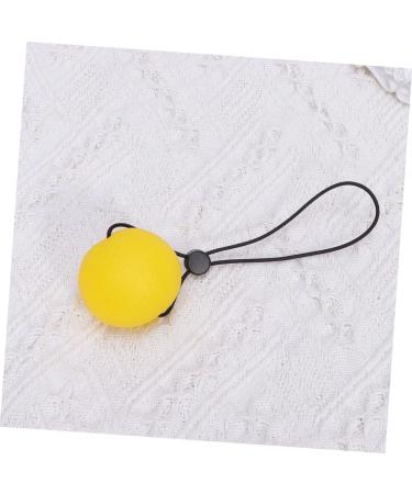 Fomiyes Yellow Squeezeball Fingerboard - Strengthen Grip Stress Relief Ball 5.3cm Desk Toy for Hand Training - Buy Online on GoSupps.com