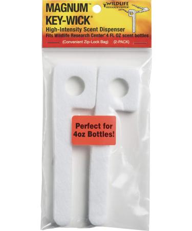 Wildlife Research Magnum Key Wick, White, 2 Pack