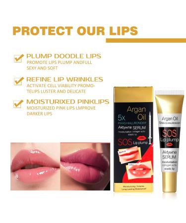 Cynamus Lip Plumper | Natural Makeup Lip Gloss & Serum | Vitamin E Lip Care for Fuller Softer Lips - International Shipping - Buy Online on GoSupps.com