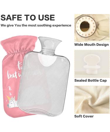 ZZXXB Lama Hot Water Bottle with Fleece Cover - 1L PVC Heating Bag for Neck & Shoulder Pain Relief Hand & Foot Comfort Cold Therapy - Buy Online on GoSupps.com