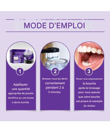  Amesor Tooth Powder Oral Hygiene - Immediate Action 50g Tooth Powder for Home Bathroom Daily Routine Travel Women Men - Buy Online on GoSupps.com