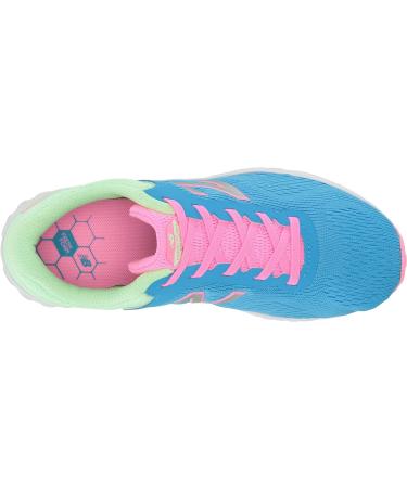 New Balance Kid's Fresh Foam Arishi V2 Bungee Running Shoe (1.5 Little Kid) - Vibrant Sky/Silver/Glo - Buy Online on GoSupps.com