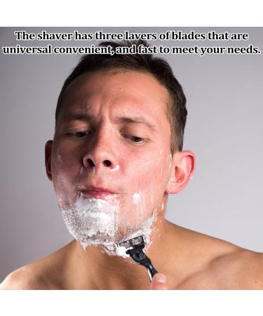 12Pcs Razor Blades Refills with 1 Handle Razors for Mach 3 Blades Replacement Blade with Double Lubrication Strip Compatible with Mach 3 Handles Shaving Manual Shaver Blade Men Father Boyfriend - Buy Online on GoSupps.com