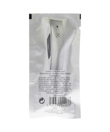Mercedes-Benz - Club - Eau De Toilette - Natural Spray for Men - Masculine Elegant Fragrance 0.05 oz - Buy Online on GoSupps.com