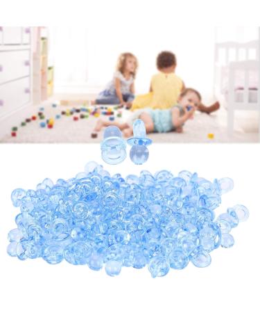 200 Pieces Blue Acrylic Pacifier Accessories - Mini Baptism & Baby Birthday Decorations | Perfect Gift Item - Buy Online on GoSupps.com