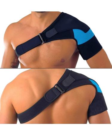 Shoulder Stability Brace for AC Joint Pain Relief | Rotator Cuff Injury Support & Arthritis Protector - Buy Online on GoSupps.com