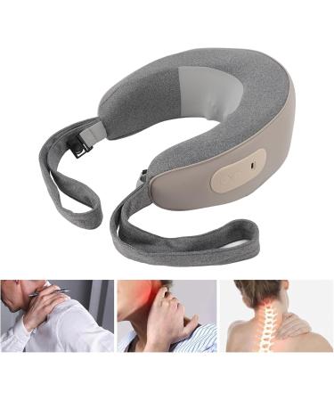 Portable Neck Massage Device - Wireless Shiatsu Massager with 2 Modes | Relax Muscles at Home Office or Car - Buy Online on GoSupps.com