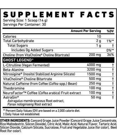Legend V3 Pre-Workout | Caffeine L-Citrulline & Beta Alanine Blend for Pump Energy & Focus | Sugar-Free Pre-Workout | 30 Servings 400G (Blue Raspberry) - Buy Online on GoSupps.com