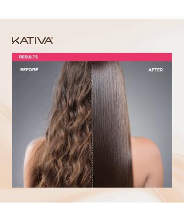 Kativa Anti-Frizz Xtreme Care Straightening Treatment with Keratin & Cupuau - Home Use, Paraben Free, Cruelty Free, Formaldehyde Free - Buy Online on GoSupps.com