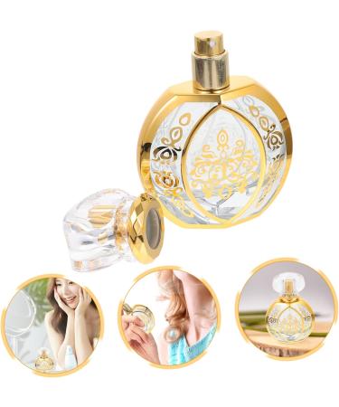 WOFASHPURET Perfume Bottle Glass 50ml Spray Bottle Travel Cosmetic Bottle Vintage - Buy Online on GoSupps.com
