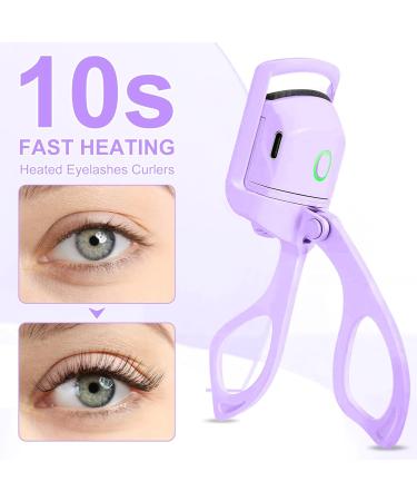 Buy Heated Eyelash Curlers - Rechargeable Electric Handheld Rizador de Pesta as | Quick Easy & Long-Lasting Curls | Shop Now - Buy Online on GoSupps.com
