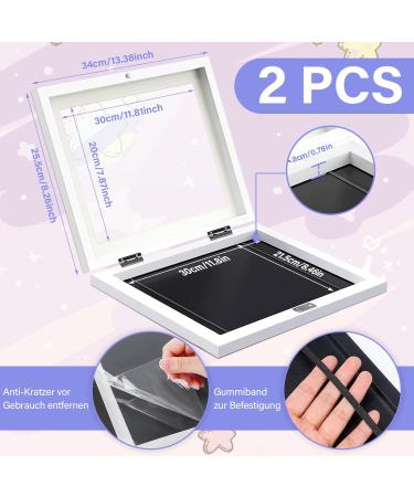 Dydhrer 2-Piece Front Opening Picture Frame for Children's Drawings - A4 Fillable Frames for Kids' Art | International Shipping - Buy Online on GoSupps.com