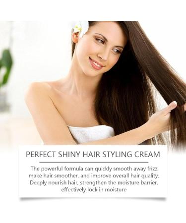 Hair Gloss Styling Cream Styling cream for curly hair regenerates and improves frizz creating a natural look 100g (1PC) - Buy Online on GoSupps.com