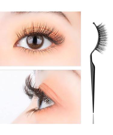 12 Pcs False Eyelashes Display Sticks - 3D Eyelash Extensions Applicator Tool for Easy Try-On & Grafting (Black & Transparent - Buy Online on GoSupps.com