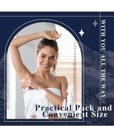 4 Pcs Natural Crystal Deodorant Stone - Unscented Long Lasting Deodorant Stick for Women Teens & Men - 100% Thai Crystal Travel Size 2.1 Ounce - Buy Online on GoSupps.com