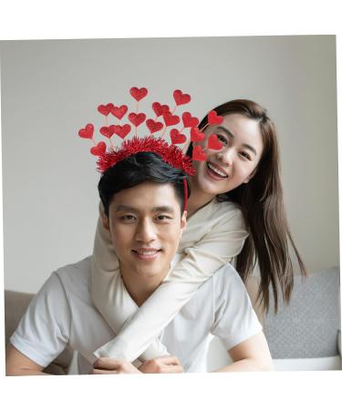 PLAFOPE Headband Hair Accessories for Valentines Day Red Heart Hairband Girl Hair Accessories Hair Accessories for Women Valentines Day Hair Accessories Valentine's Day Hair Accessories - Buy Online on GoSupps.com