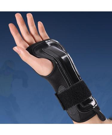 Carpal Tunnel Wrist Brace - Roller Skating Wrist Support Portable Wrist Brace Support and Splint Stabilizer Helps Relieve Wrist Discomfort for Multi Sports Rowces Black Large - Buy Online on GoSupps.com