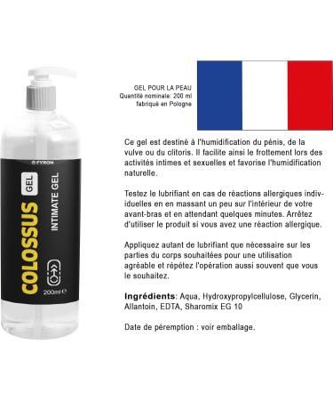 Colossus Gel 200 ml - Buy Online on GoSupps.com