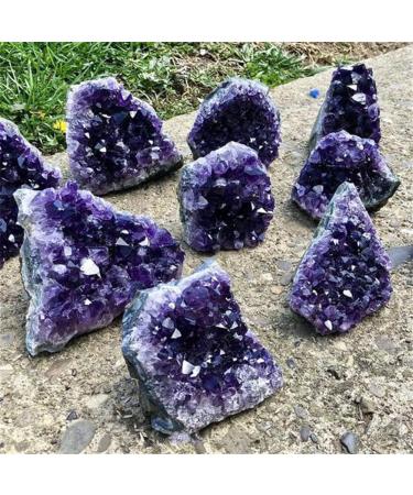 Natural Crystal 1PC 120-300g Natural Dream Amethyst Quartz Crystal Cluster Specimen Power Stone Crystal HOMEZHOU (Size : 70-80g) - Buy Online on GoSupps.com