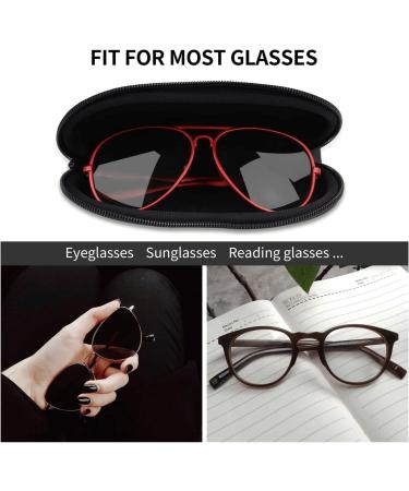 OPSREY grass Pot Leaf printed Glasses Case Portable Zip Storage Case Neutral Sunglasses Soft Case Cookies Food Chip Biscuits One Size - Buy Online on GoSupps.com
