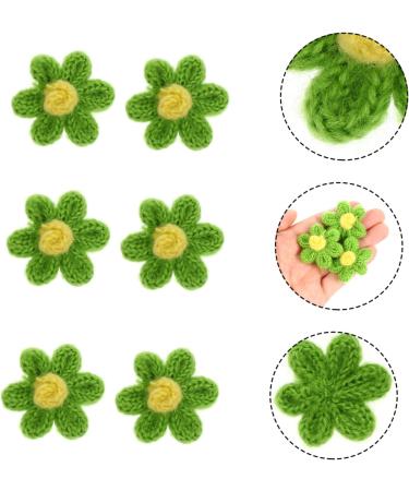 Operitacx 40 Pcs Diy Accessories Hair Pin Flower Embroidery Patches Flower Patches Headband Braided Flowers - Buy Online on GoSupps.com