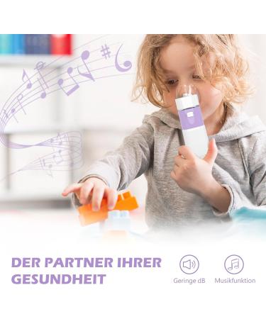 FEELLIFE Inhalation Device for Kids & Adults - Quiet Portable Inhalator for Babies - Effective Respiratory Relief with Music Function & 2 Medical Mugs - Shop Now! - Buy Online on GoSupps.com