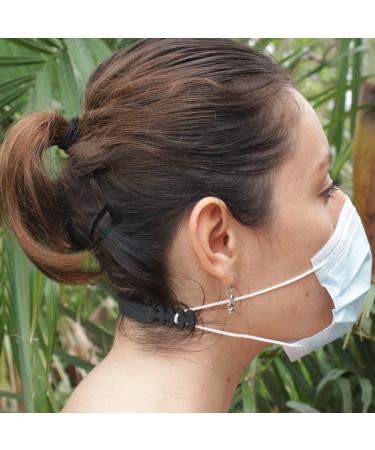 7 Mask Extender Ear Savers - Ear Protector Hooks for Mask Band, Ear Pain Relief & Decompression Holder - Behind Head Strap Accessories - Buy Online on GoSupps.com