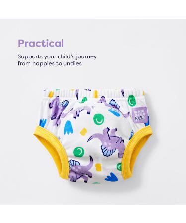 Bambino Mio Toddler Training Underwear 3-4 Years | Unisex Kid's Crash Design - Buy Online on GoSupps.com