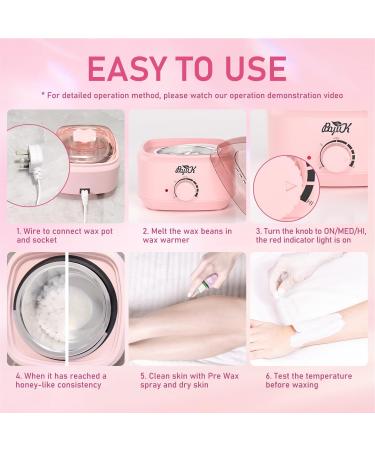 BOYUJK Professional Wax Heater 600ml - Hair Removal Wax Warmer for Women and Men - Buy Online on GoSupps.com