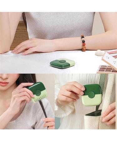 2 in 1 Hair Trimmer Hair Trimming and Arrangement 2 in 1 Bangs Trimmer Split Ends Hair Trimmer Mini Manual Hair Trimmer Comb Multifunctional Hair Trimmer Manual Hair Trimmer Comb for Women (Green) - Buy Online on GoSupps.com