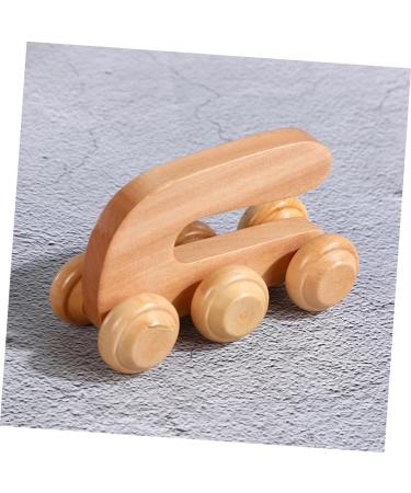 Magiclulu 2-Piece Wood Massage Roller | Back Massager & Foot Massage Device for Deep Tissue Relief - Buy Online on GoSupps.com