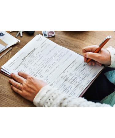 Large Print Family Group Sheets for Ancestry (30 Sheets) - Archival Quality Genealogy Forms - Buy Online on GoSupps.com
