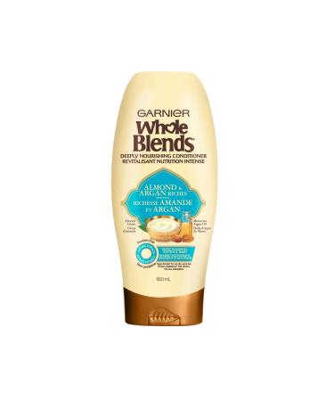 Garnier Whole Blends Almond & Argan Riches for Very Dry Unruly Hair Conditioner 650 mL