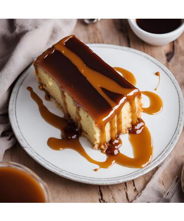 Karamell Desserts Sauce - 600g Delicia Topping | Versatile & Seductive | Elevate Your Desserts Creativity - Buy Online on GoSupps.com