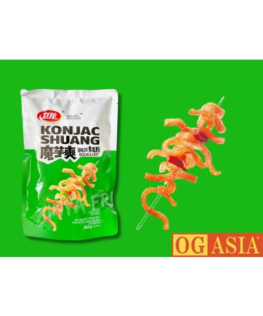 Weilong Konjac Shuang pic et aigre Snack Konjac sans gluten Snack chinois l'ar me ar me ardent OG ASIA 252 g - Buy Online on GoSupps.com