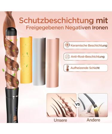 Buy Bestope 5 in 1 Mix Curling Iron Set - Adjustable Temperature 5 Barrels for Large Curls PTC Quick Heat - Perfect for International Shipping - Buy Online on GoSupps.com