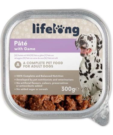 Amazon Brand Lifelong Dog Food Pate with Venison - 300g Pack of 10 | Premium Quality International Shipping - Buy Online on GoSupps.com
