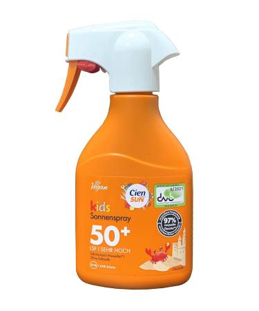 Cien Sun Kids Sun Spray SPF 50+ | Fragrance Free Very High Protection - 250 ml | International Shipping - Buy Online on GoSupps.com