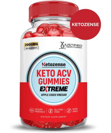 Buy (2 Pack) Ketozense Keto ACV Gummies - 2000MG Vegan Non-GMO with Pomegranate & Beet Juice - 120 Gummies for Keto Diet - International Shipping Available - Buy Online on GoSupps.com