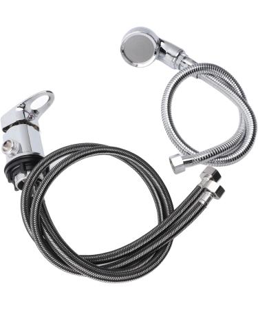 Salon Shampoo Bowl Faucet Stylish Chrome Plating Long Hose for Hair Salon Zinc Alloy - Buy Online on GoSupps.com