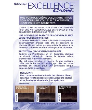 L'Or al Paris Excellence Cr me 300 Deep Dark Brown - Buy Online on GoSupps.com